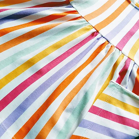 Girls Stripe Jersey Dress | Oscar & Me | Baby & Children’s Clothing & Accessories