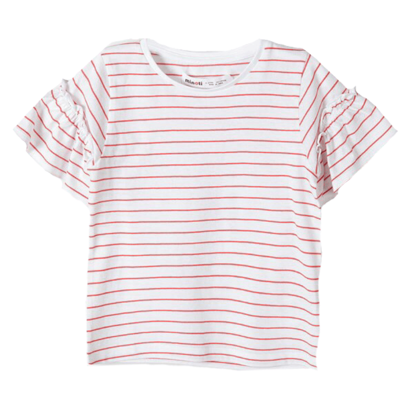 Girls Frill Sleeve T-Shirt | Oscar & Me | Baby & Children’s Clothing & Accessories