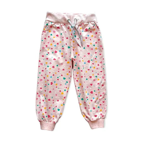 Girls Heart Print Jog Pants | Oscar & Me | Baby & Children’s Clothing & Accessories