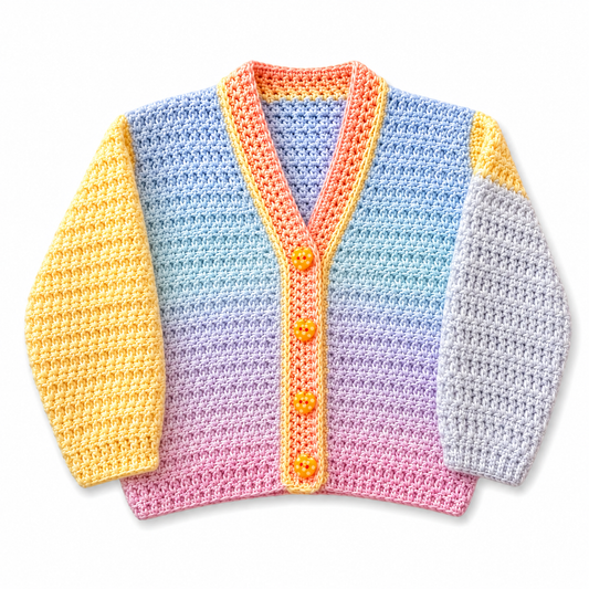Hand Crocheted Cardigan