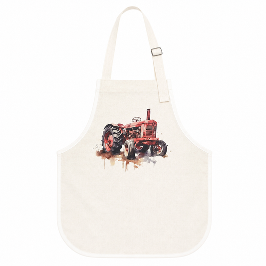 Red Tractor Apron