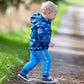 Organic Dolphin Puddlepack Jacket - Blue | Oscar & Me | Baby & Children’s Clothing & Accessories