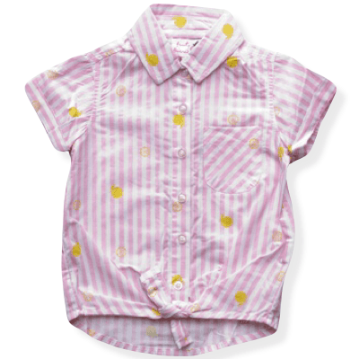 Girls Tie Front Shirt | Oscar & Me | Baby & Children’s Clothing & Accessories