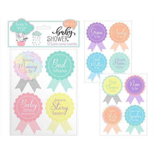 Baby Shower Guest Stickers | Oscar & Me | Baby & Children’s Clothing & Accessories