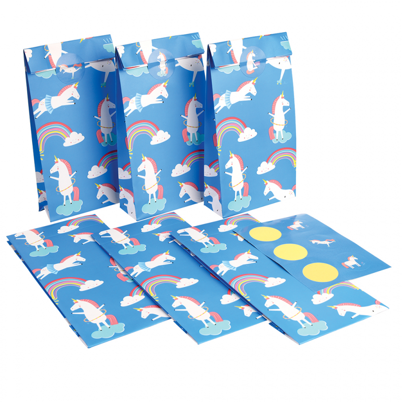 Magical Unicorn Party Bags (set Of 6) | Oscar & Me | Baby & Children’s Clothing & Accessories