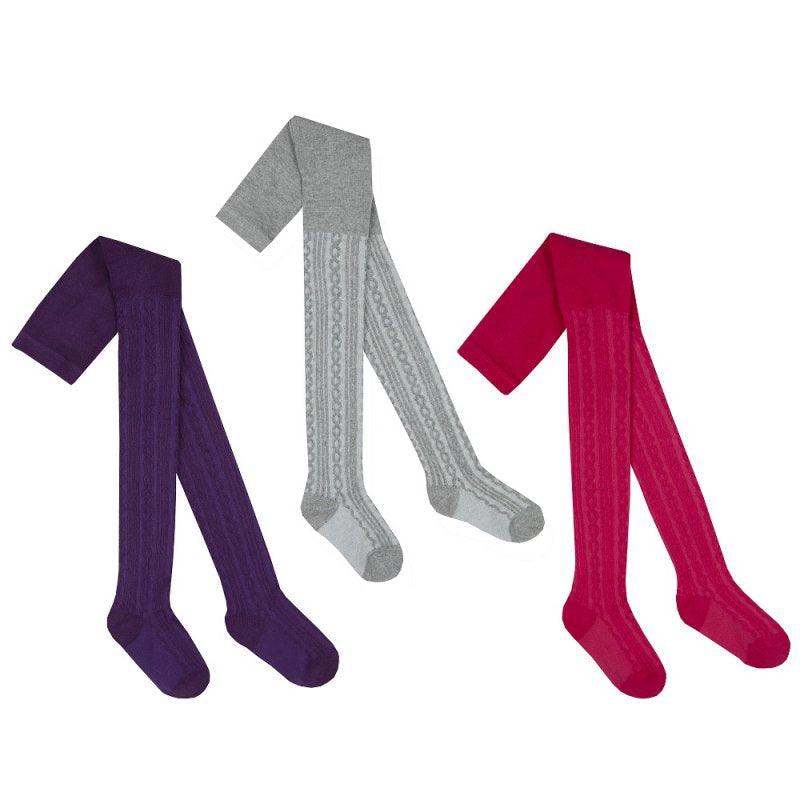 Girls Assorted Cable Knit Tights | Oscar & Me | Baby & Children’s Clothing & Accessories