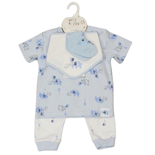 Baby Boys Elephant 4 Piece Outfit | Oscar & Me | Baby & Children’s Clothing & Accessories