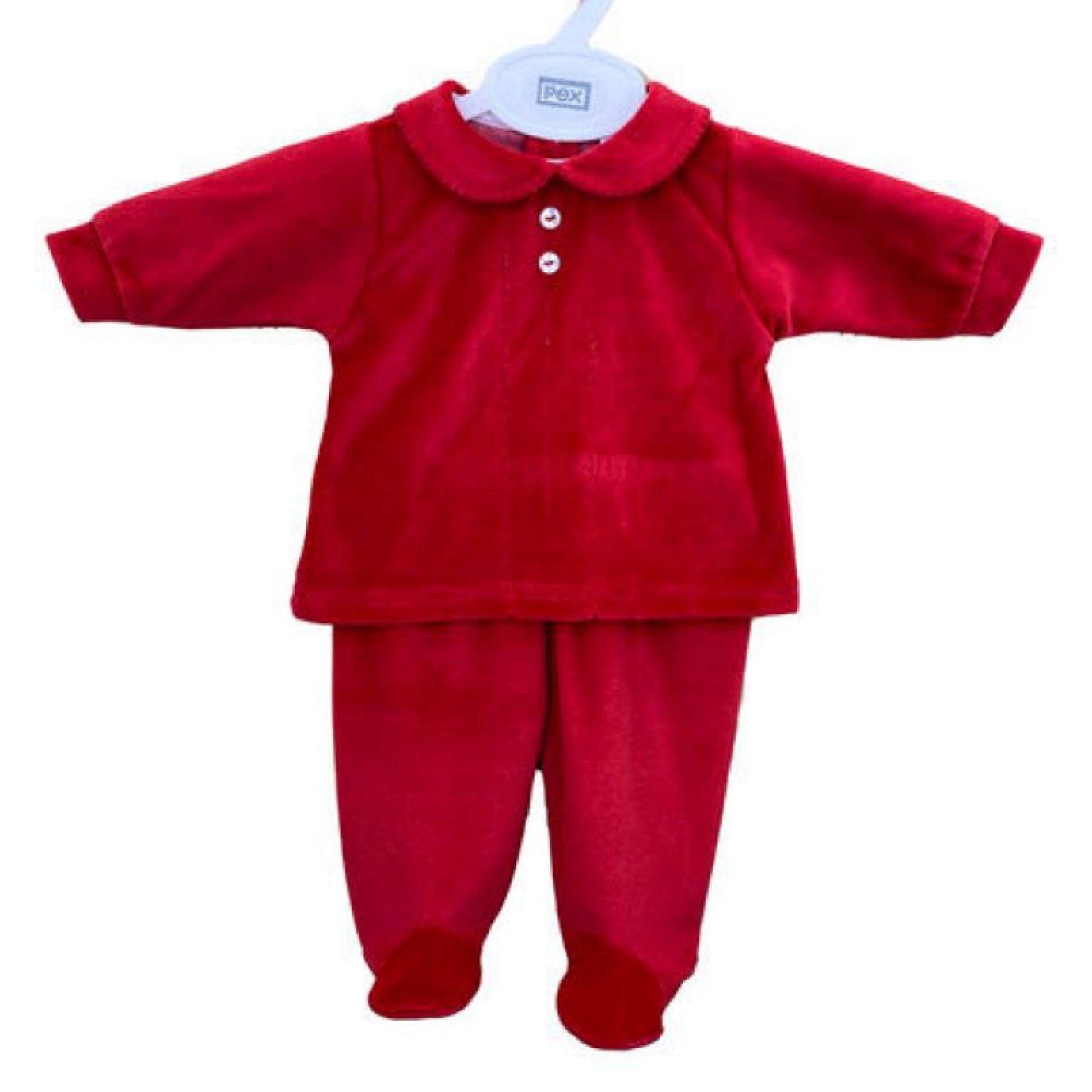 Baby Classic Velour Two Piece Set | Oscar & Me | Baby & Children’s Clothing & Accessories