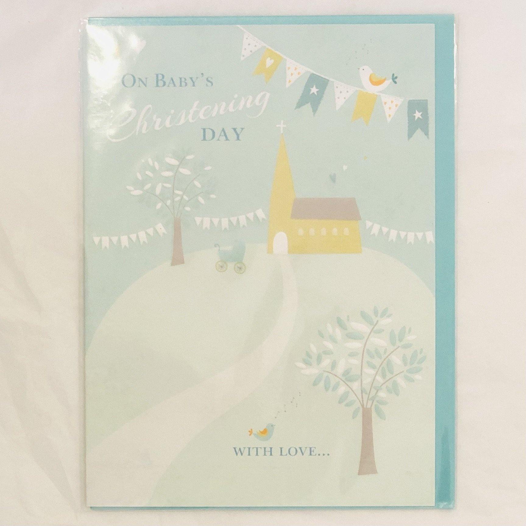 On Baby’s Christening Day Card | Oscar & Me | Baby & Children’s Clothing & Accessories