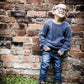 Boys Cable Knit Cotton Jumper - Navy | Oscar & Me | Baby & Children’s Clothing & Accessories