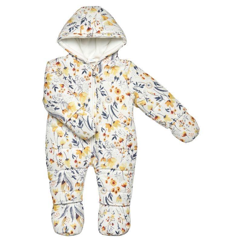 Baby Girls Padded Floral Snowsuit | Oscar & Me | Baby & Children’s Clothing & Accessories