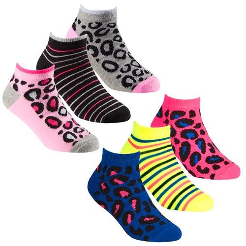 Girls 3 Pack Trainer Socks Animal Design | Oscar & Me | Baby & Children’s Clothing & Accessories