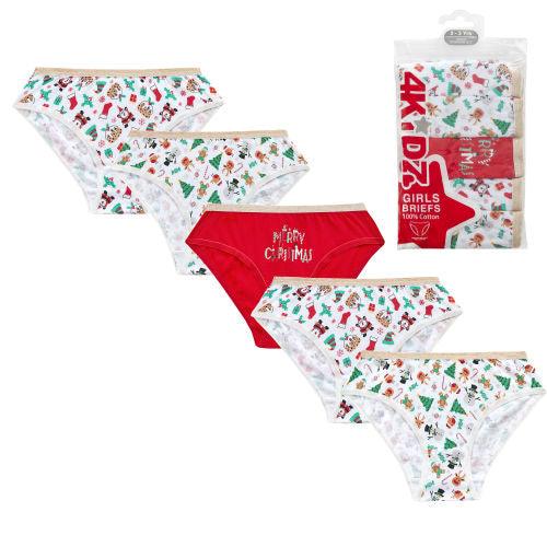 Girls Christmas Briefs | Oscar & Me | Baby & Children’s Clothing & Accessories