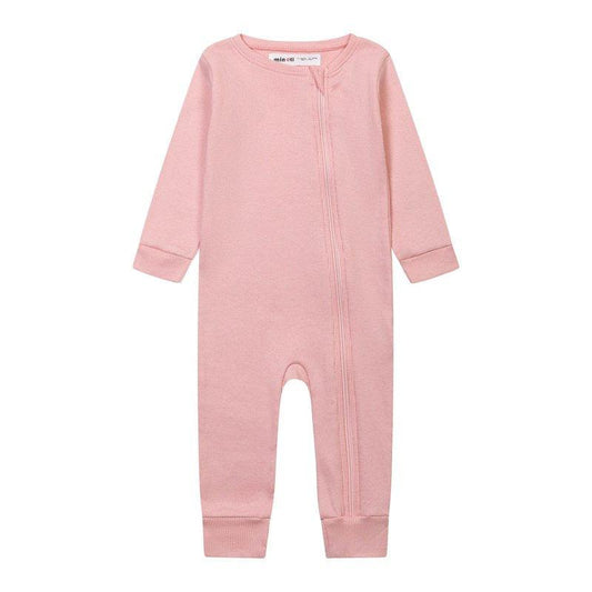 Baby Girls Rib Romper with Zip | Oscar & Me | Baby & Children’s Clothing & Accessories