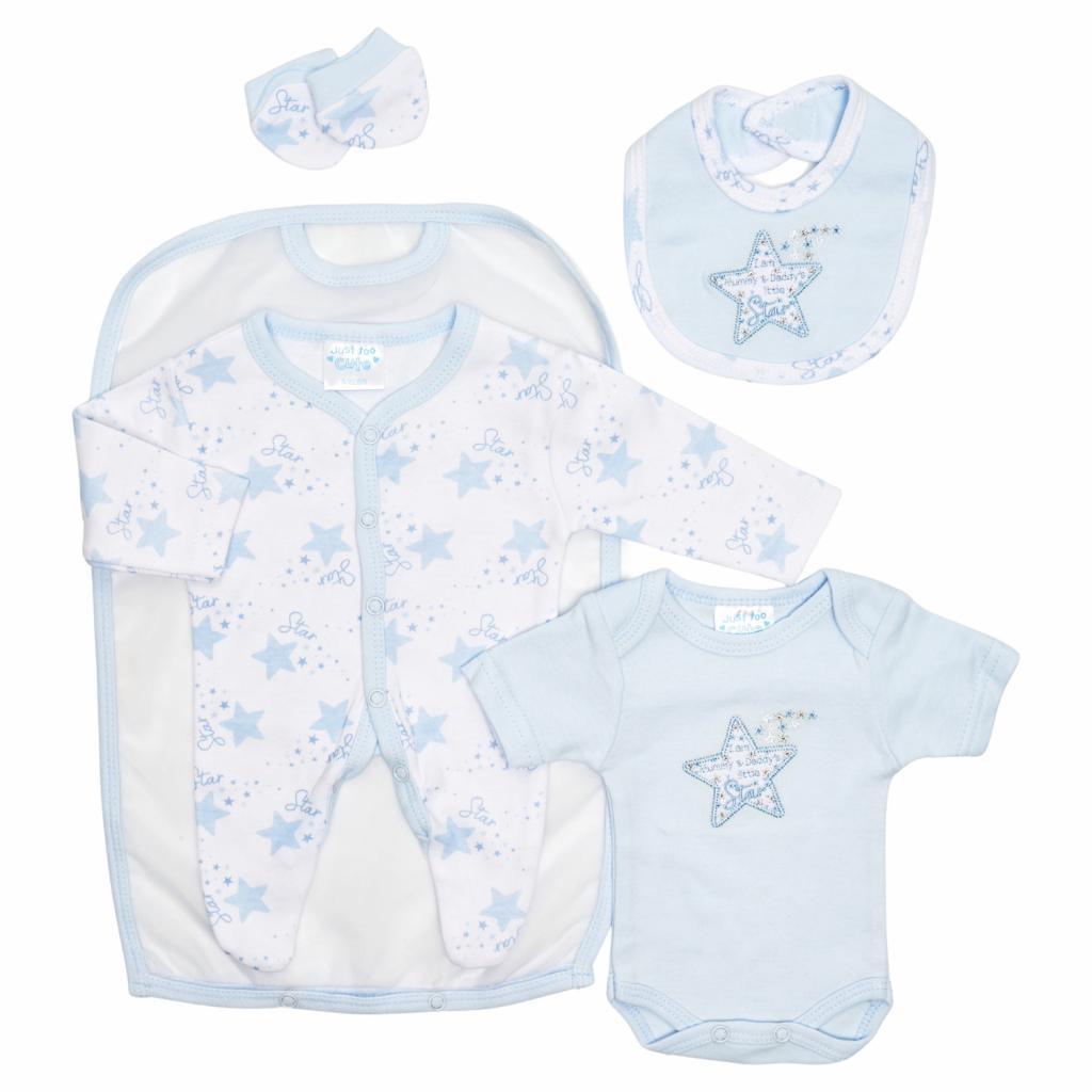 Baby Boys 4 Piece Gift Set | Oscar & Me | Baby & Children’s Clothing & Accessories