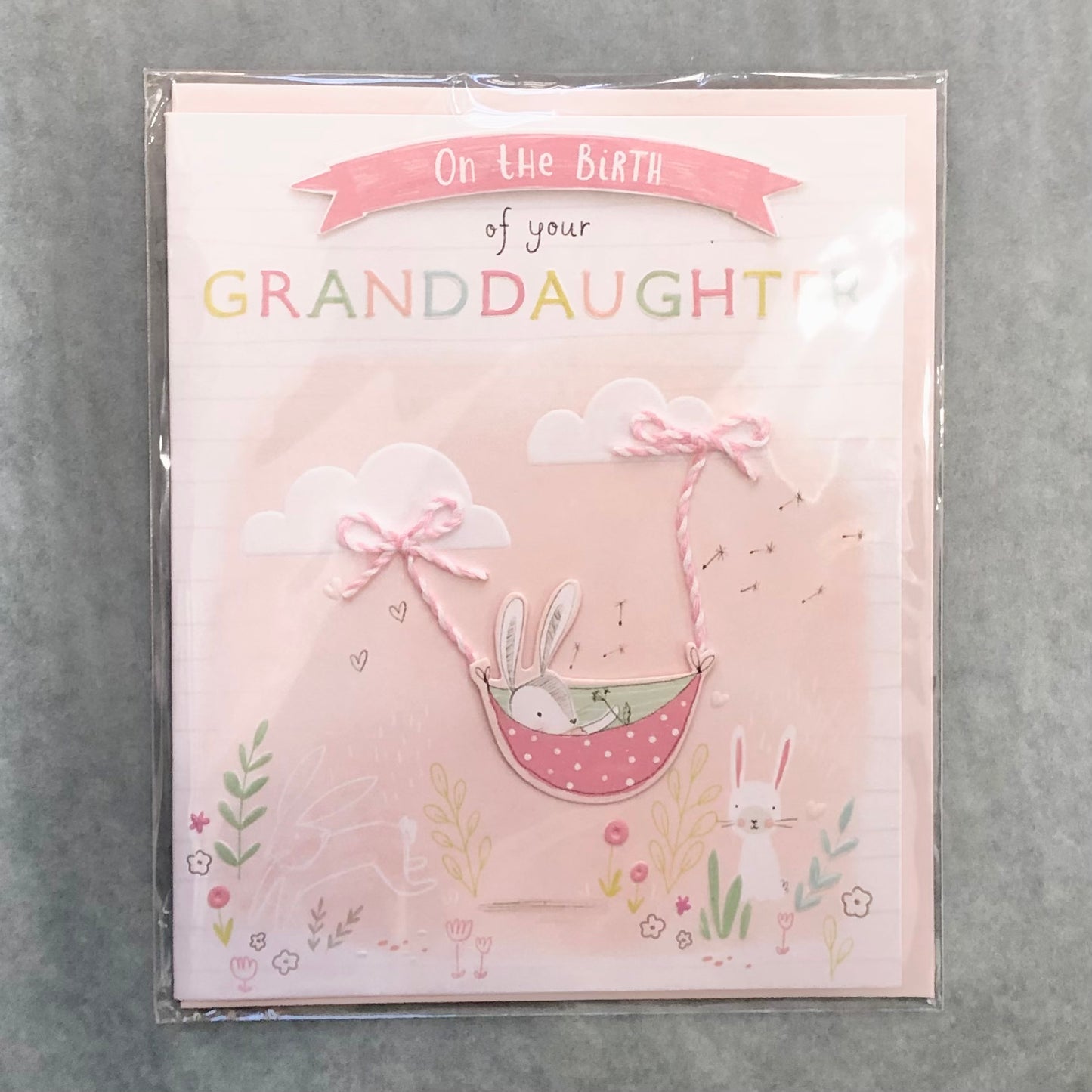On the Birth of your Granddaughter Card | Oscar & Me | Baby & Children’s Clothing & Accessories