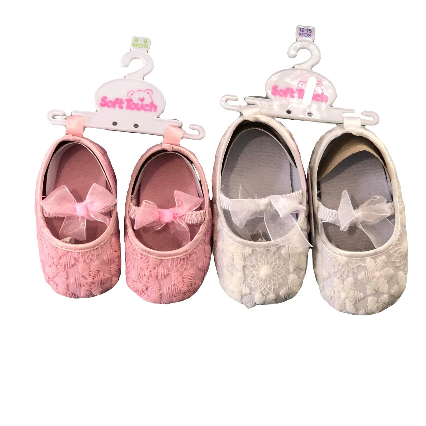 Baby Girls Embroidered Pram Shoe | Oscar & Me | Baby & Children’s Clothing & Accessories