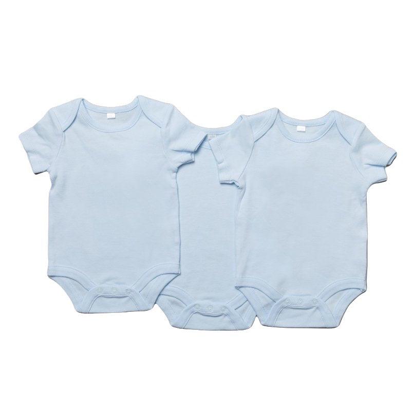 Baby Boys Plain Short Sleeve Bodysuits | Oscar & Me | Baby & Children’s Clothing & Accessories