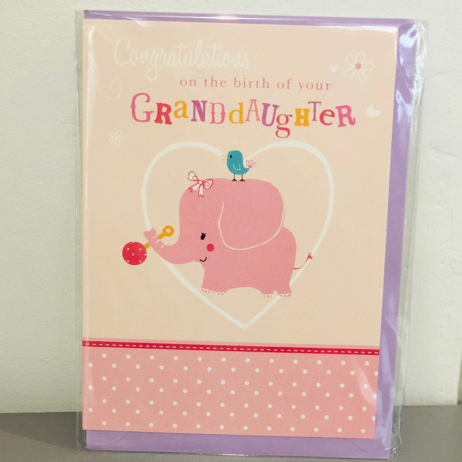 Granddaughter Congratulations Card | Oscar & Me | Baby & Children’s Clothing & Accessories