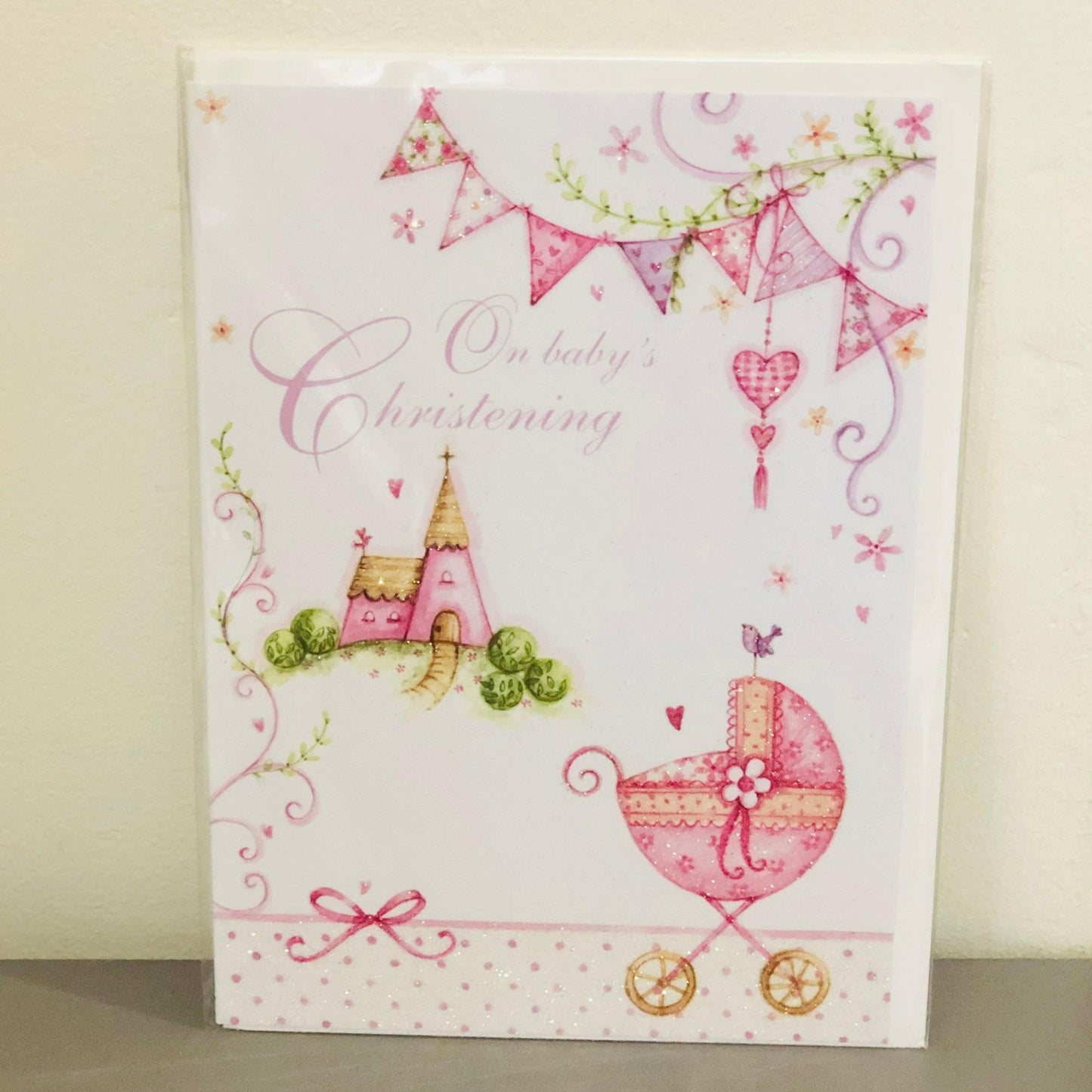 On Baby’s Christening Card | Oscar & Me | Baby & Children’s Clothing & Accessories
