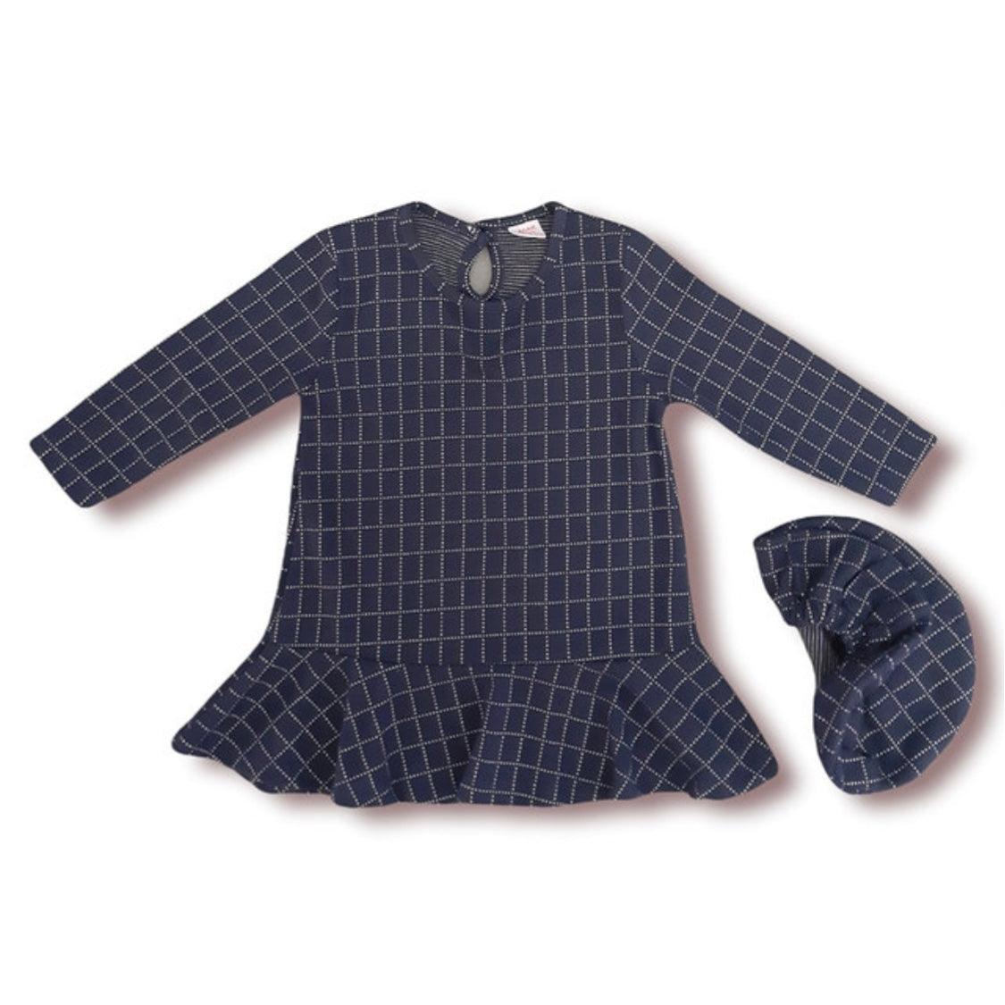 Girls Check Dress with Beret | Oscar & Me | Baby & Children’s Clothing & Accessories
