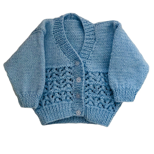Beautiful Sparkly Hand Knitted Cardigan | Oscar & Me | Baby & Children’s Clothing & Accessories