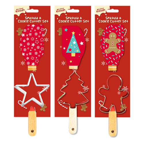 Christmas Spatula & Cookie Cutter Set | Oscar & Me | Baby & Children’s Clothing & Accessories