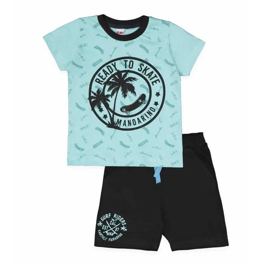 Boys “SKATER” T-Shirt & Shorts Outfit | Oscar & Me | Baby & Children’s Clothing & Accessories