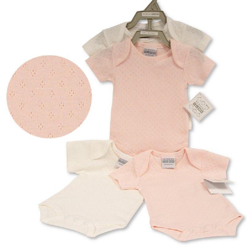 Baby Girls Pointelle Bodysuits | Oscar & Me | Baby & Children’s Clothing & Accessories