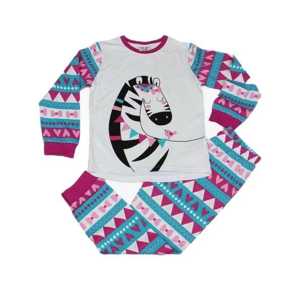 Girls Zebra Pyjamas | Oscar & Me | Baby & Children’s Clothing & Accessories