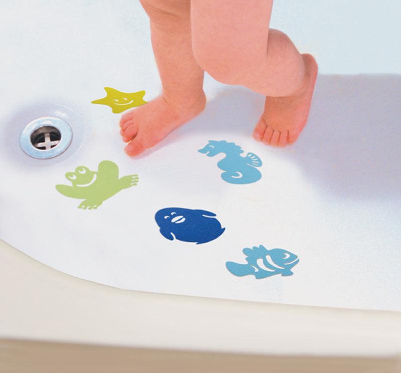 Non-Slip Bath Tub Appliques 10 Pack | Oscar & Me | Baby & Children’s Clothing & Accessories