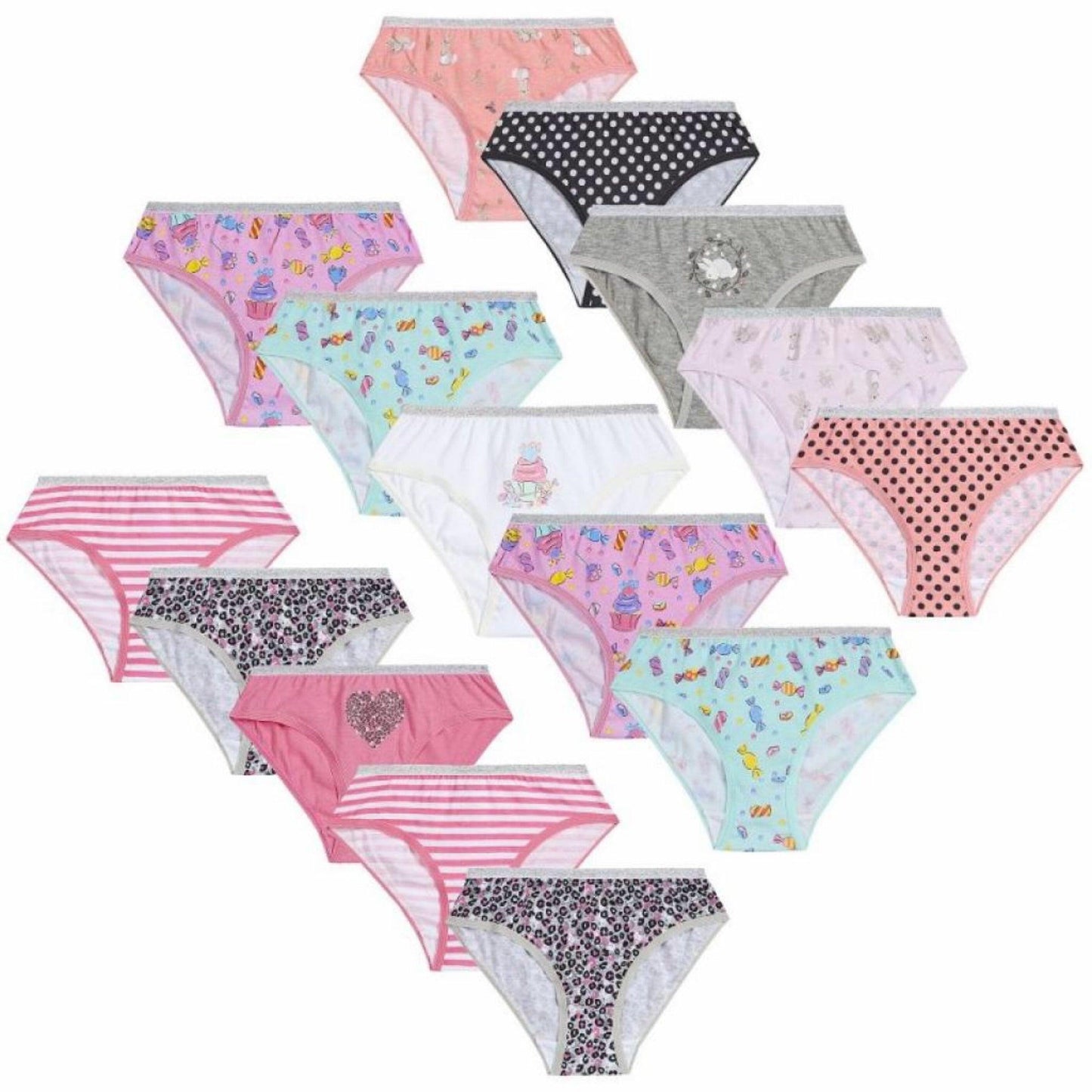 Girls 5 Pack of Briefs | Oscar & Me | Baby & Children’s Clothing & Accessories